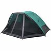 Wakeman Outdoors 6 Person Tent with Screen Room, Teal 75-CMP1120